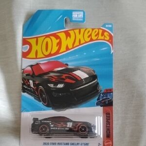 Mattel Hot Wheels 2020 Ford Mustang Shelby GT500 - Black and Red